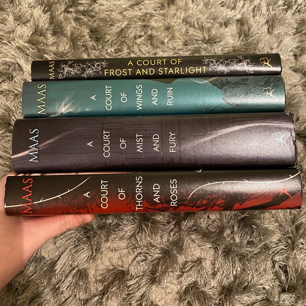 A Court of Thorns and Roses by Sarah J. Maas books 1-4